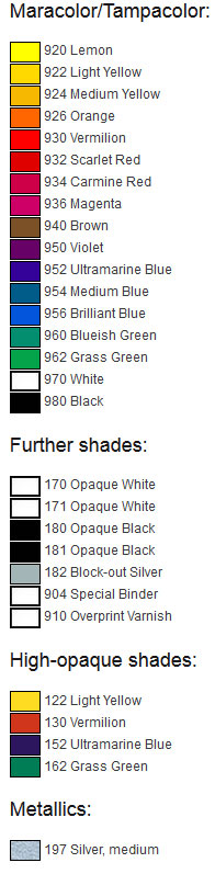 Kolory Farby MaraSwitch MSW