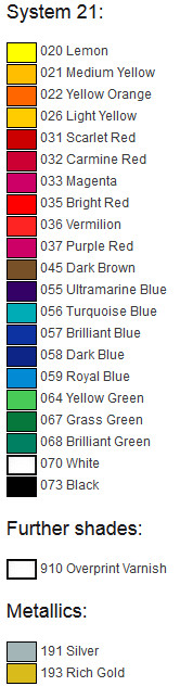 Kolory Farby MaraSpeed SL