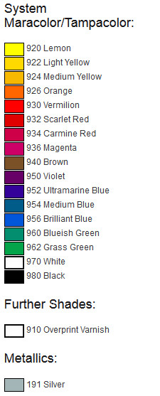 Kolory Farby TampaRotaSpeed TPHF