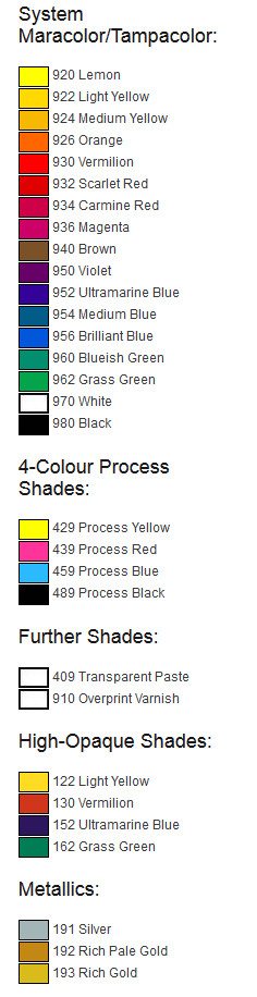 Kolory Farby TampaPur TPU