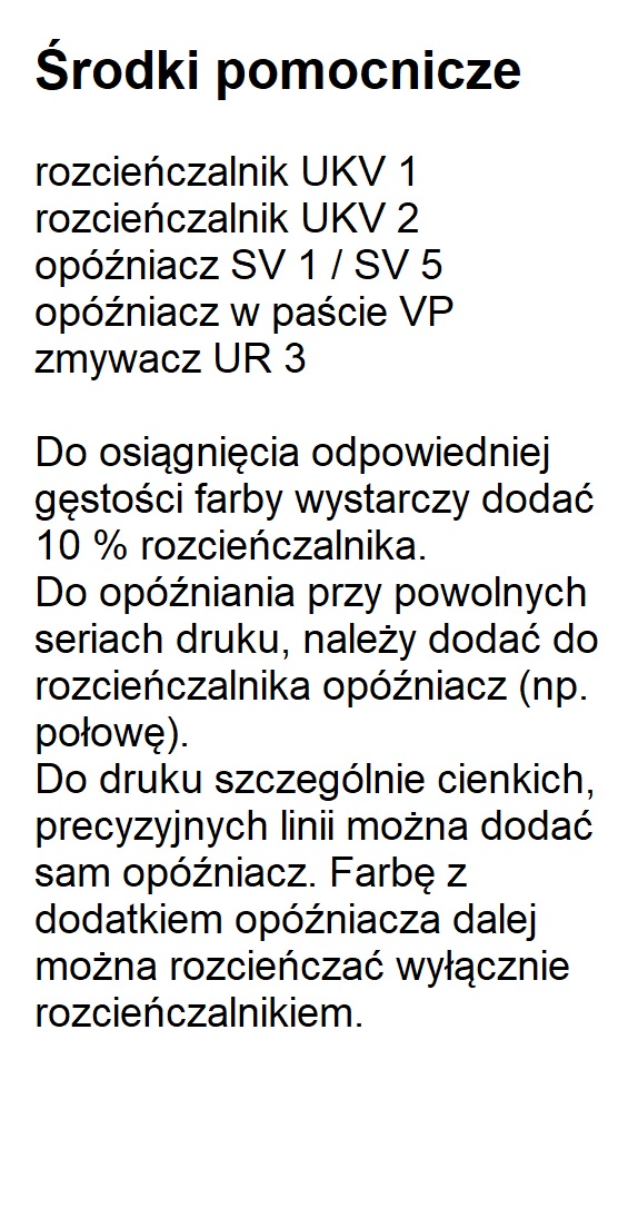 Środki pomocnicze MaraFlex FX